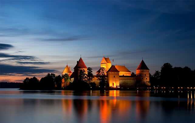 Trakai - historic capital of Lithuania